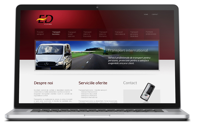 Creare site de prezentare ED-0