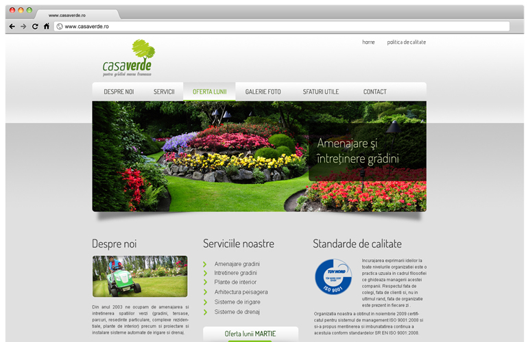 Creare site web Casaverde-1