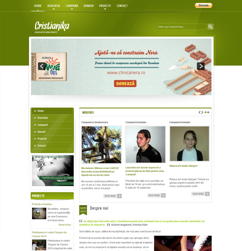 Creare site asociatie-1