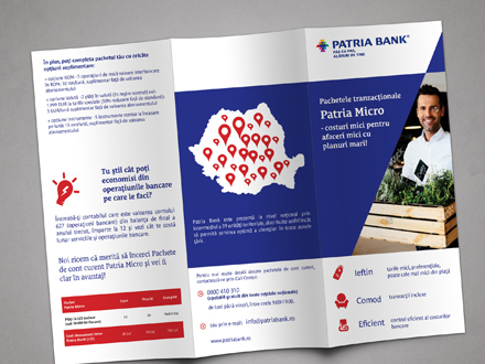 Design flyer trifold